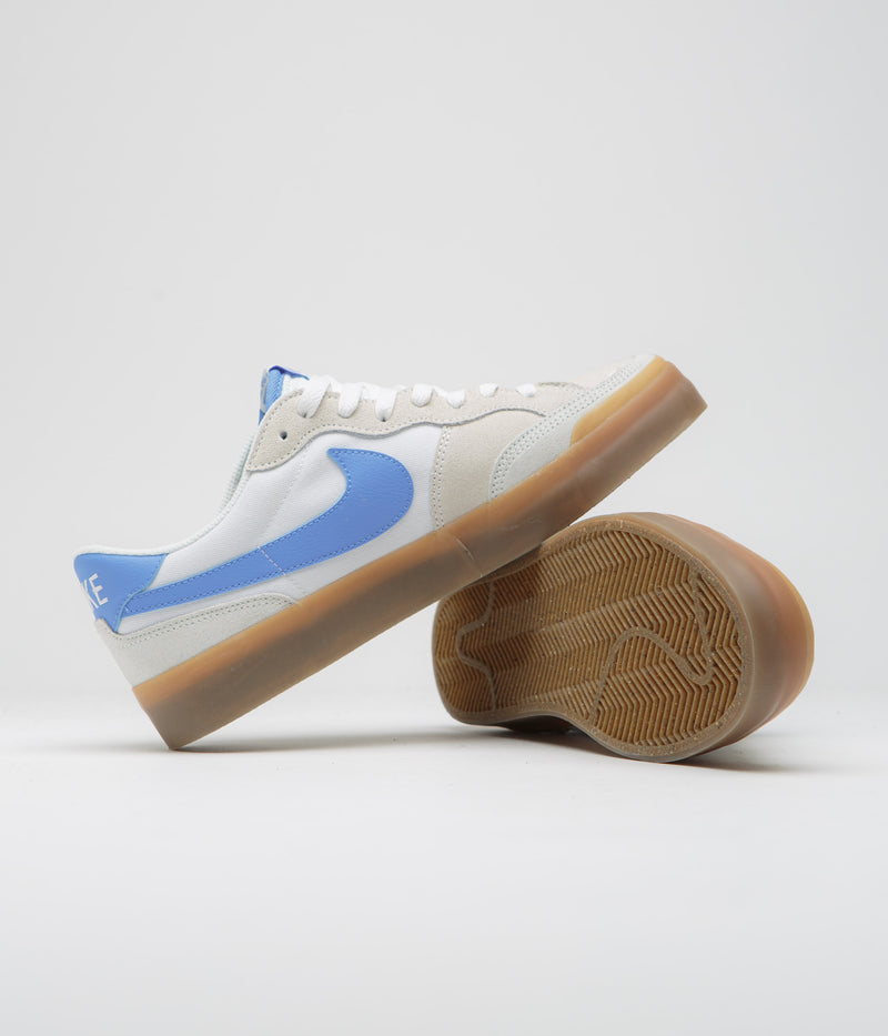 Nike SB Pogo Shoes in Summit White and University Blue and White