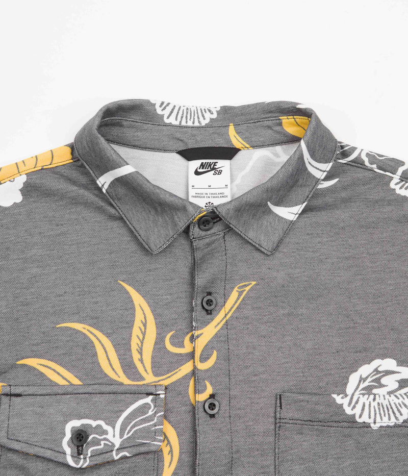 Nike SB Printed Knit Shirt in Black