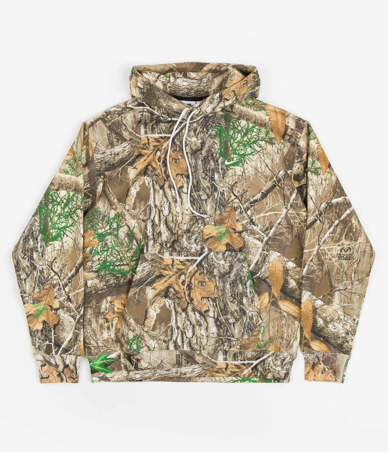 Nike SB Realtree Hoodie in Khaki and White
