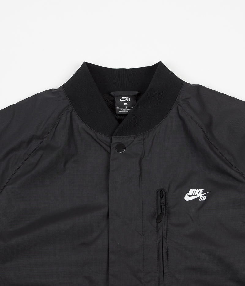 Nike SB Seasonal Skate Jacket in Black and Black / Black / White