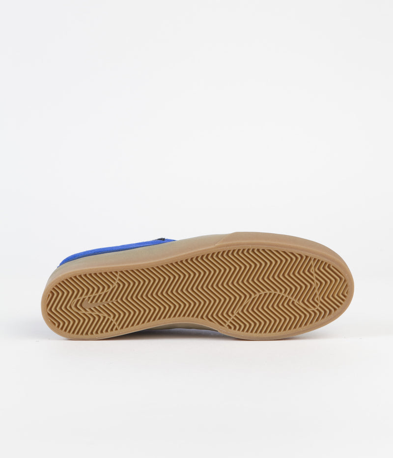 Nike SB Shane Premium Shoes in Signal Blue and White and Navy - Black