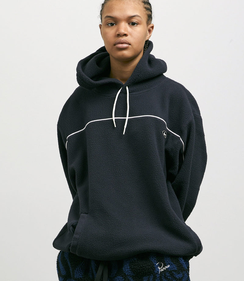 Nike SB Sherpa Fleece Hoodie in Black and Sail / Sail