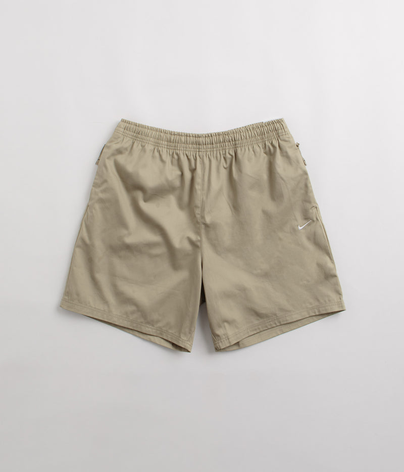 Nike SB Skyring Shorts in Neutral Olive and White