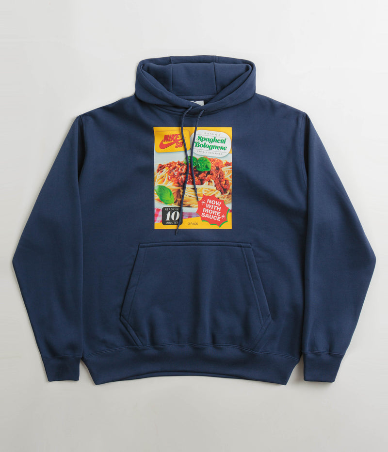 Nike SB Slowburn Hoodie in Midnight Navy