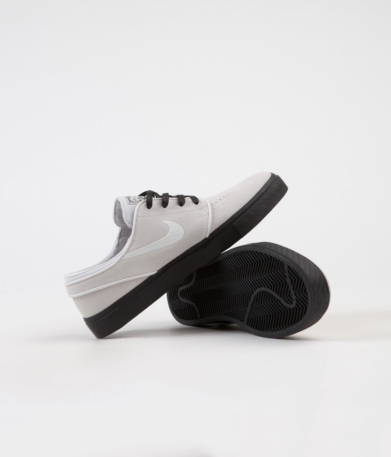 Nike SB Stefan Janoski Shoes in Vast Grey and Vast Grey and Black