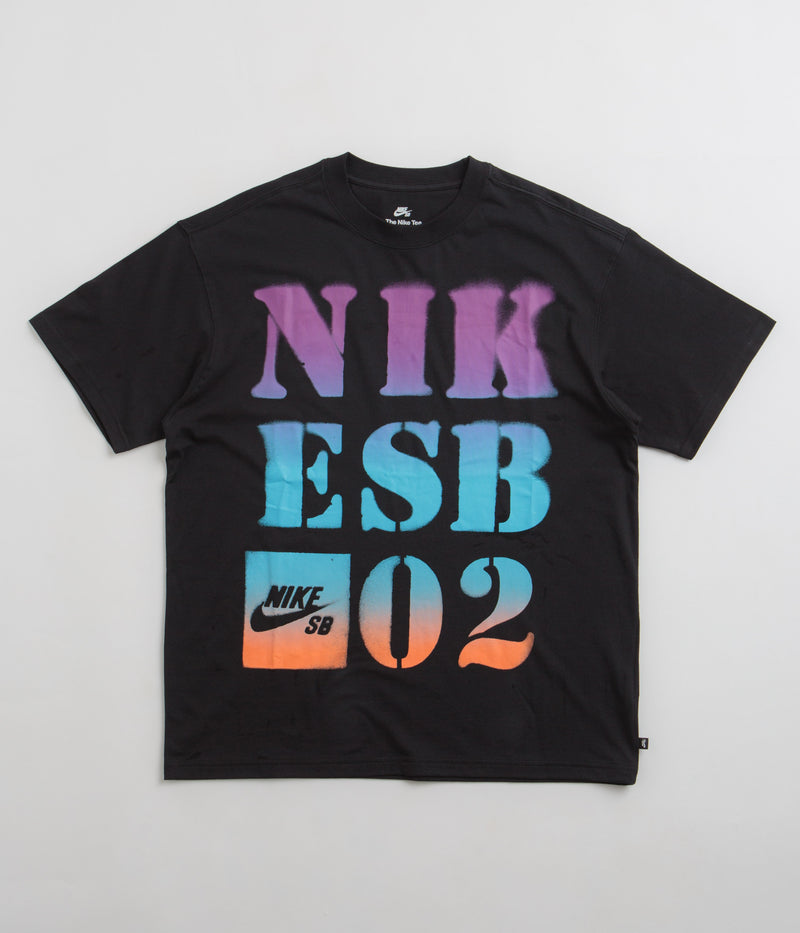 Nike SB Stencil T-Shirt in Black