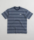 Nike SB Striped T-Shirt in Ashen Slate