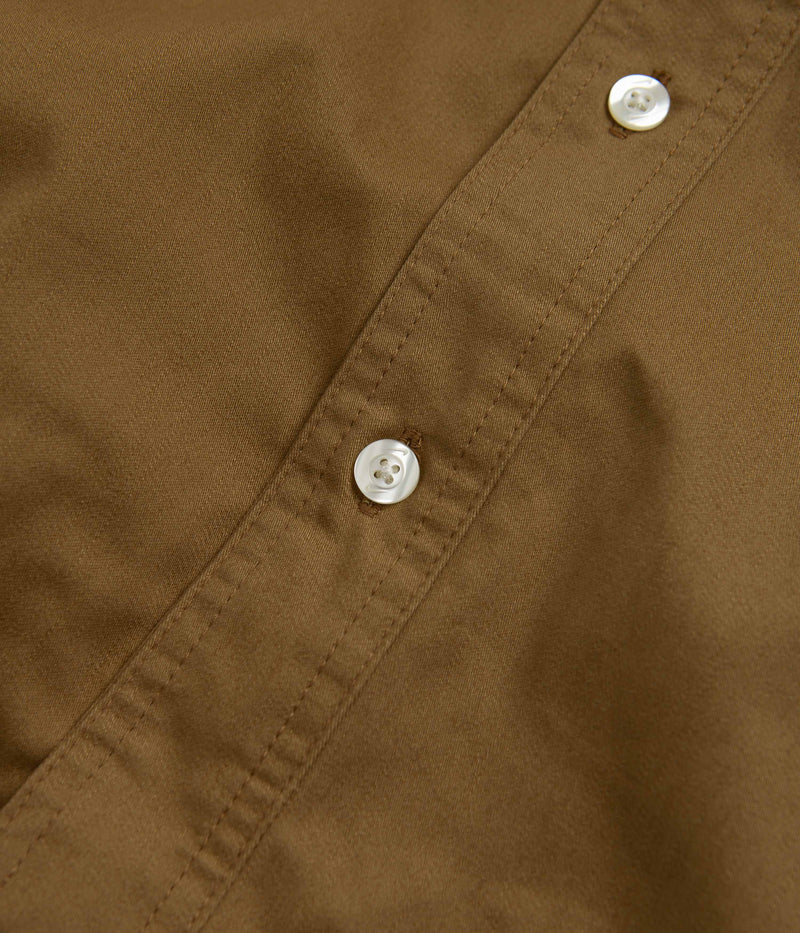 Nike SB Tanglin Short Sleeve Shirt in Ale Brown and Coconut Milk