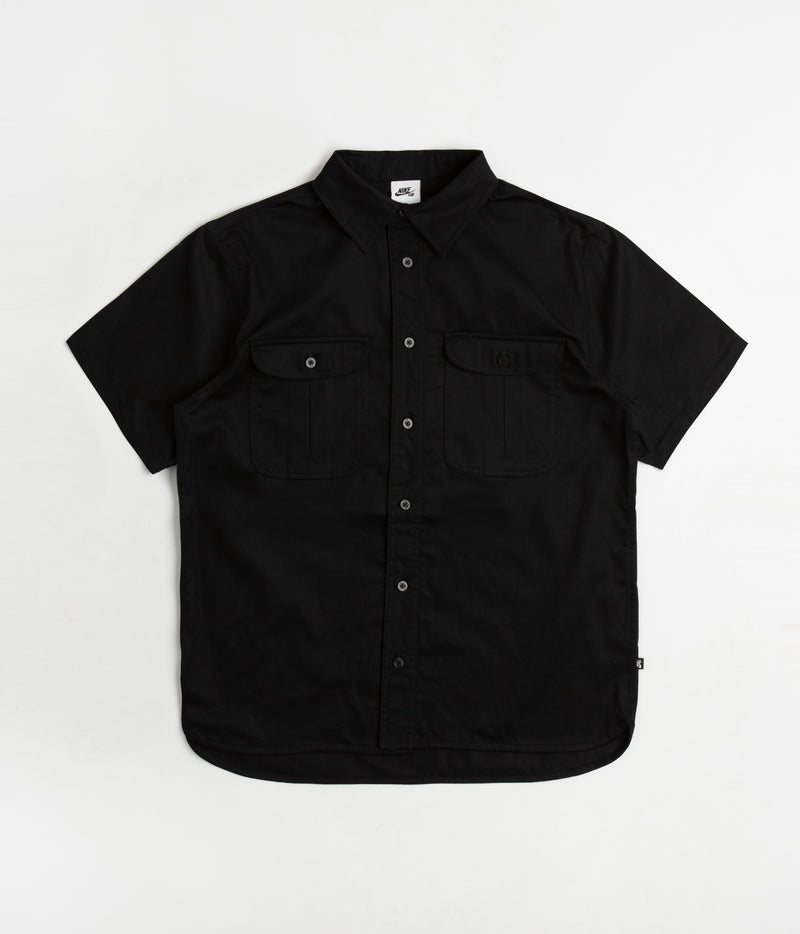 Nike SB Tanglin Short Sleeve Shirt in Black