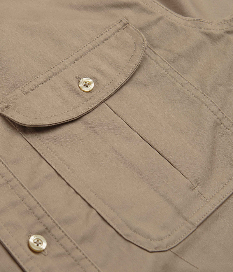 Nike SB Tanglin Short Sleeve Shirt in Khaki