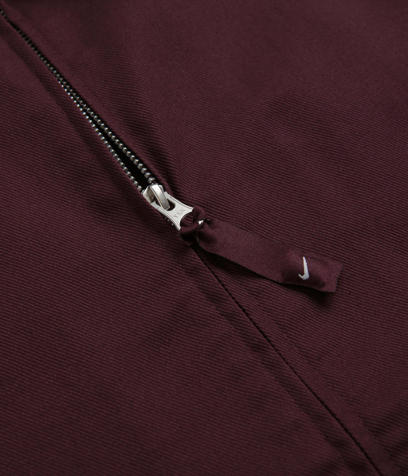 Nike SB Twill Premium Jacket in Burgundy Crush
