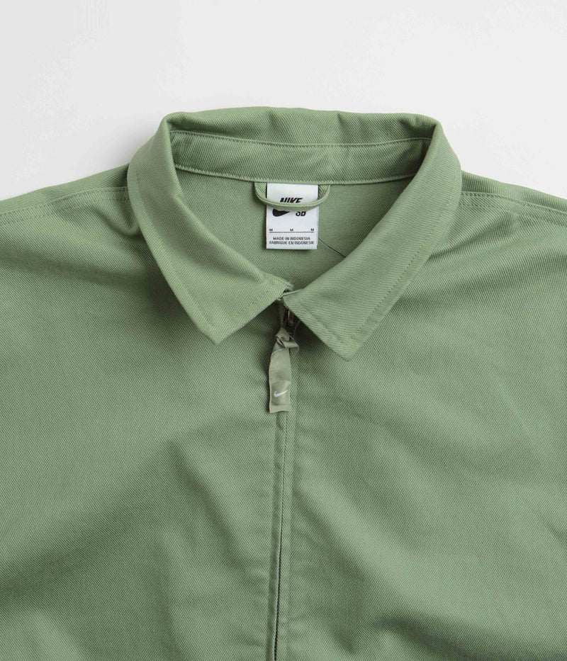 Nike SB Twill Premium Jacket in Oil Green