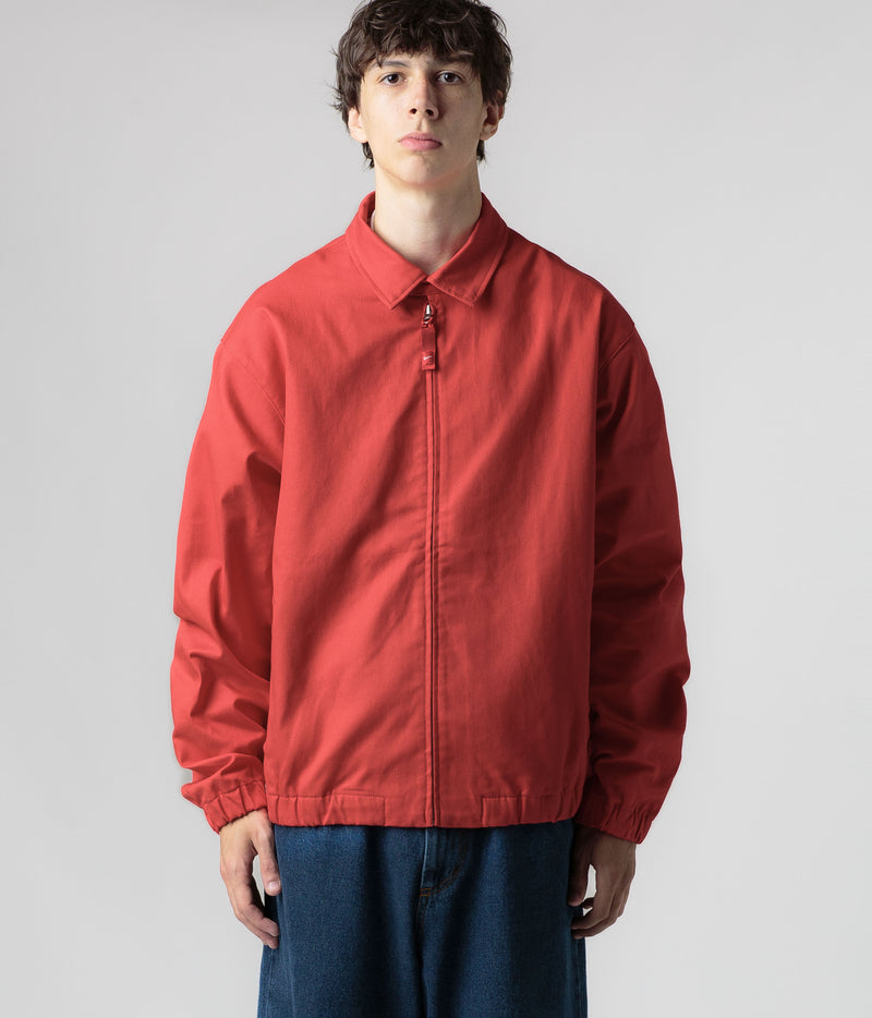 Nike SB Twill Premium Jacket in University Red
