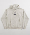 Nike SB Veikos Hoodie in Light Bone and Midnight Navy