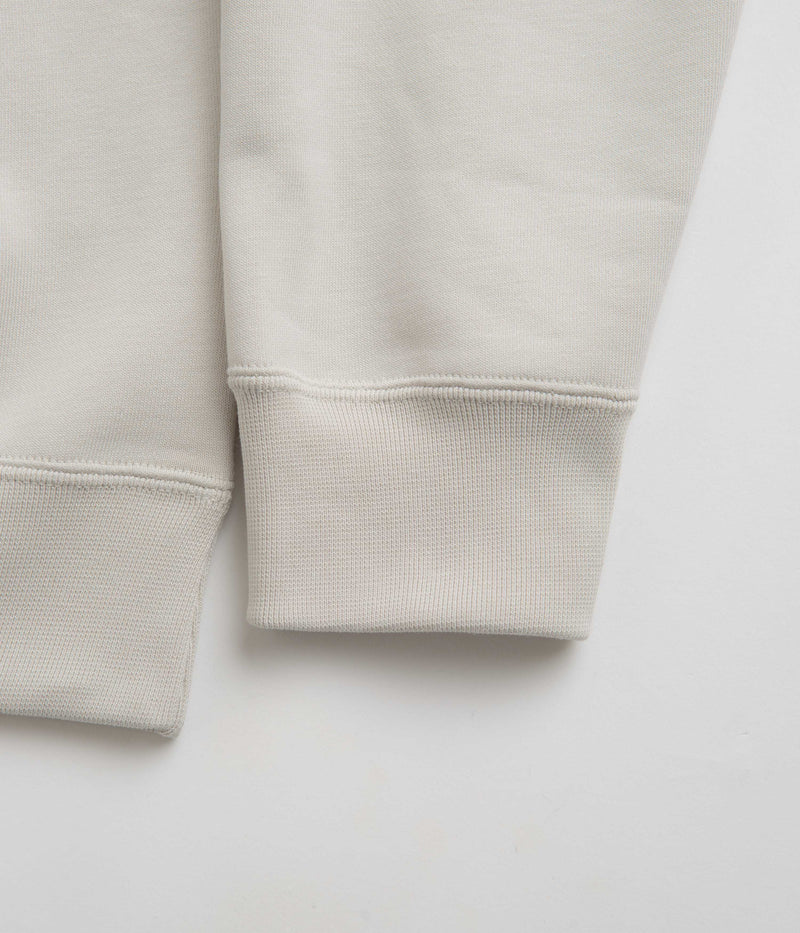 Nike SB Veikos Hoodie in Light Bone and Midnight Navy