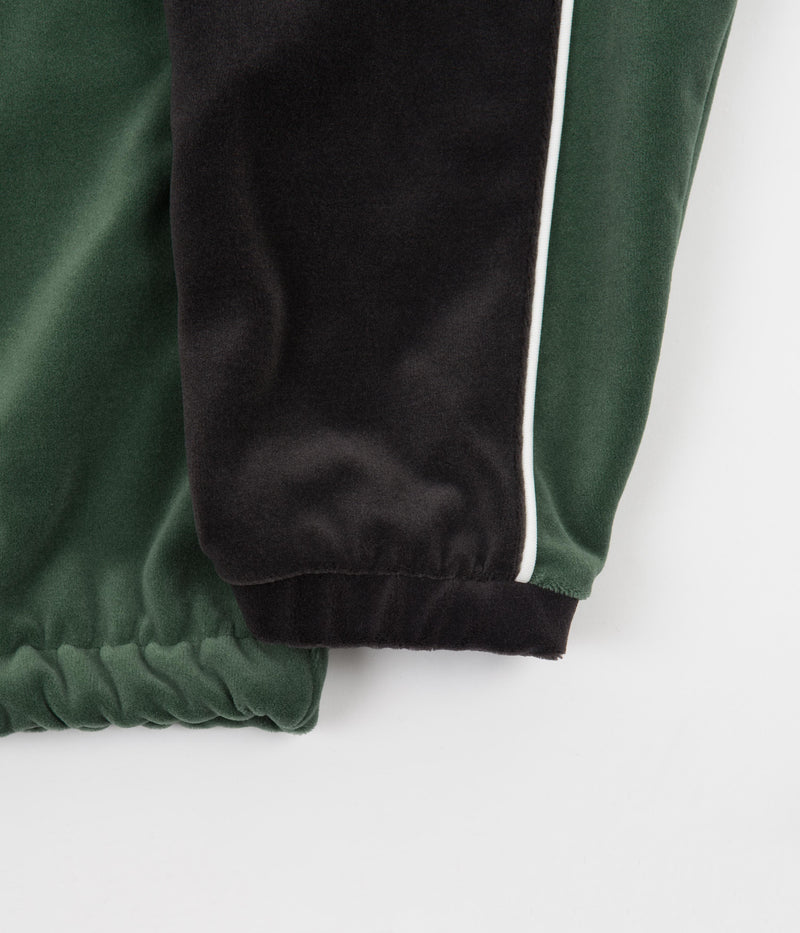 Nike SB Velour Jacket in Noble Green and Black / Black / Noble Green