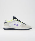 Nike SB Vertebrae Shoes in Summit White and Persian Violet