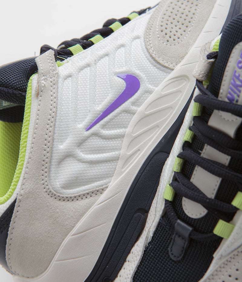 Nike SB Vertebrae Shoes in Summit White and Persian Violet