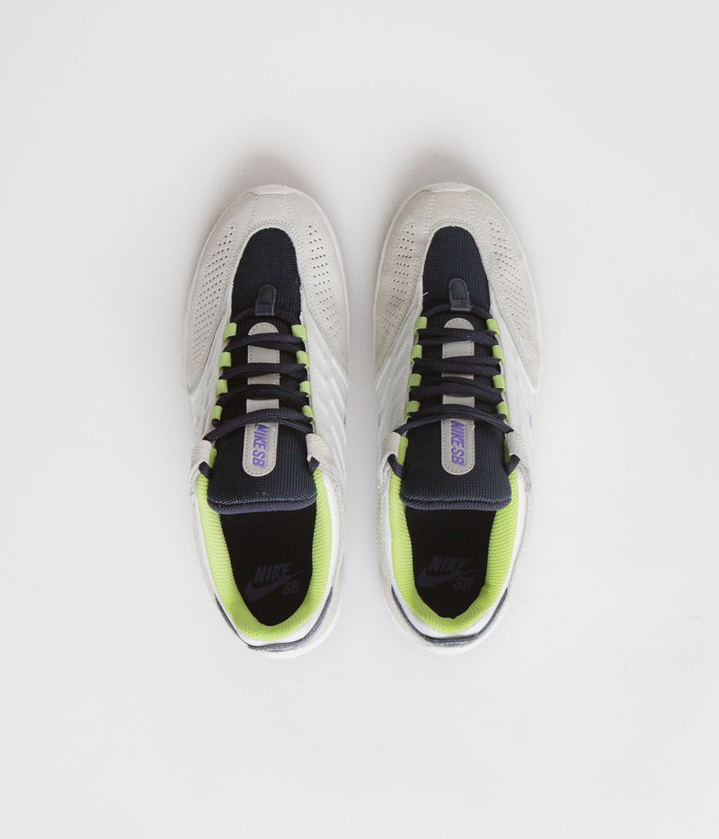 Nike SB Vertebrae Shoes in Summit White and Persian Violet