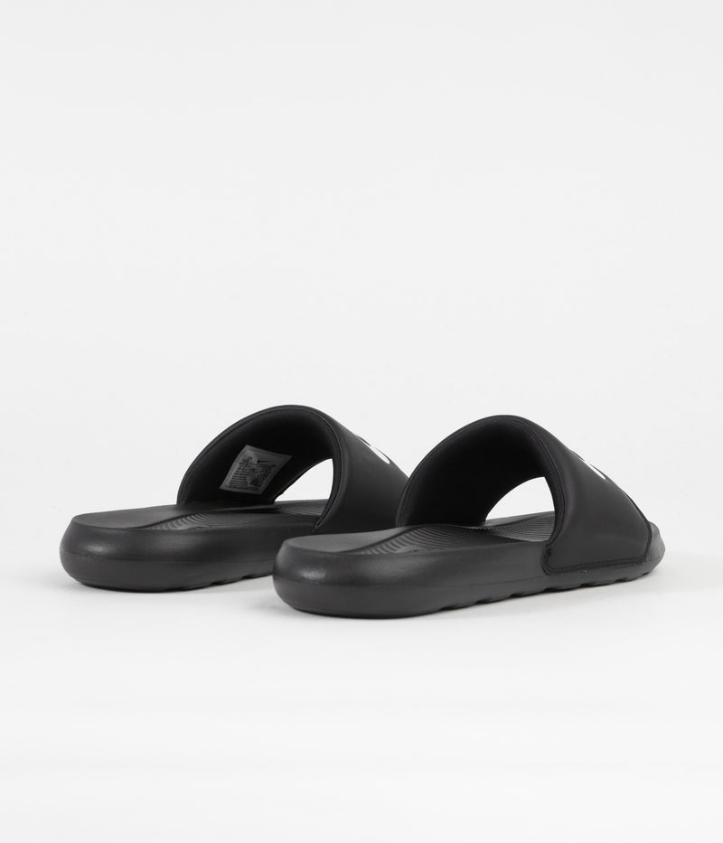 Nike SB Victori One Slides in Black and White and Black