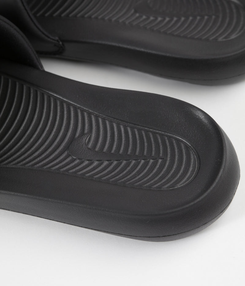Nike SB Victori One Slides in Black and White and Black