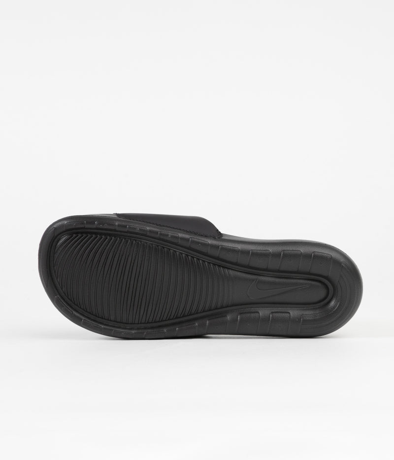 Nike SB Victori One Slides in Black and White and Black