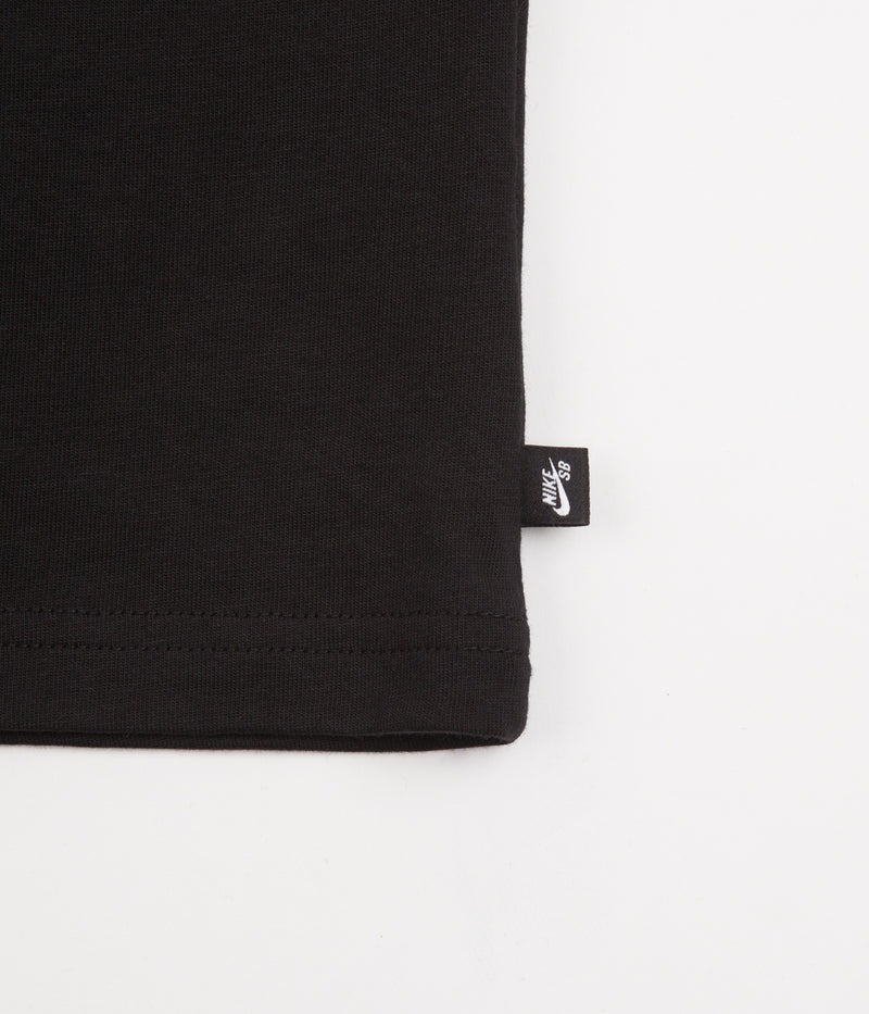 Nike SB Wild Flower T-Shirt in Black