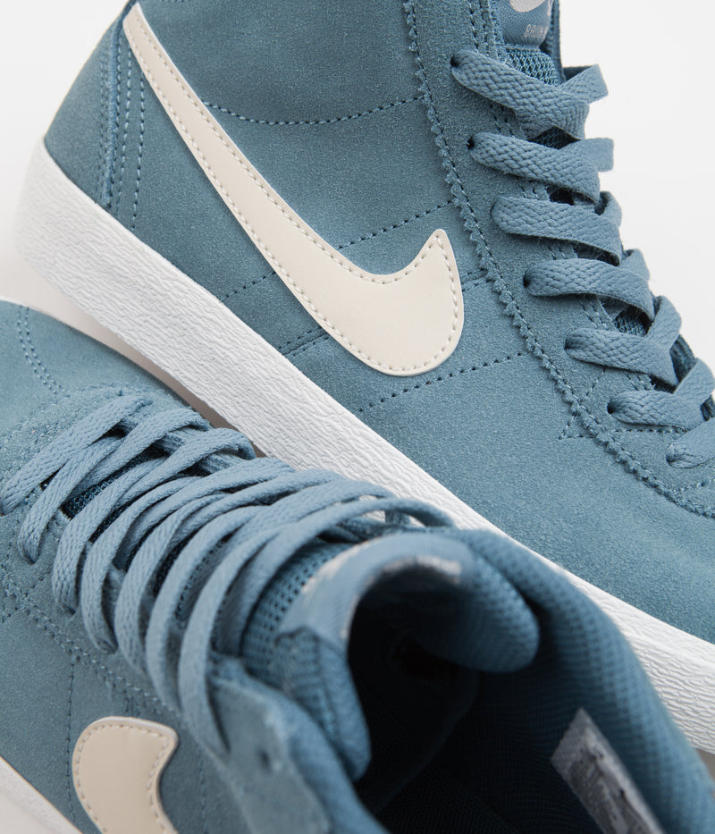 Nike SB Womens Bruin High Shoes in Noise Aqua and Light Orewood Brown and Noise Aqua
