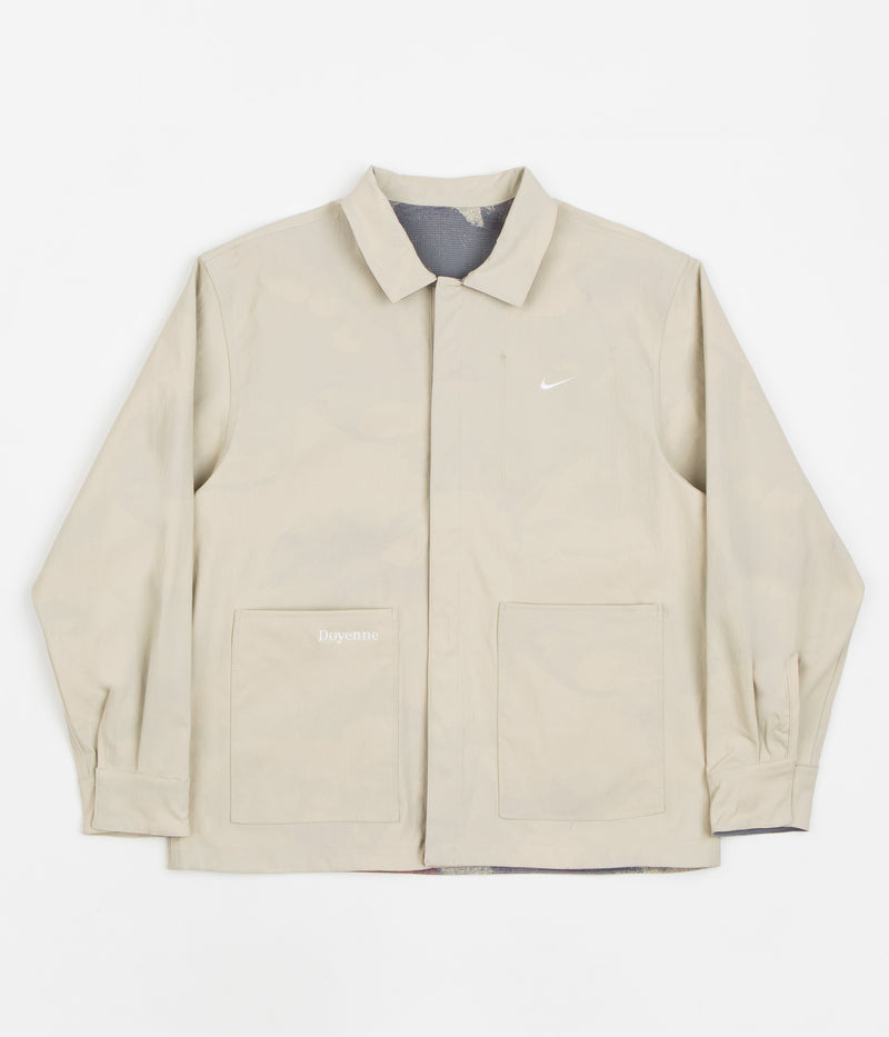 Nike SB x Doyenne  Reversible Jacket in Limestone and White