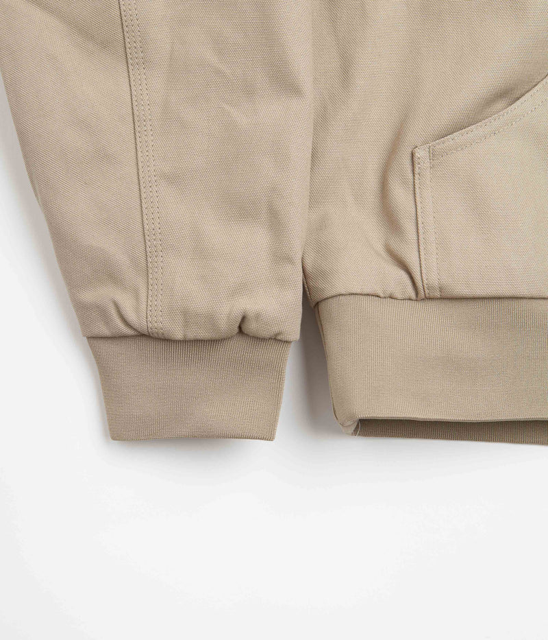 Nike SB x Jarritos Full Zip Hooded Jacket in Khaki and Malachite / Malachite