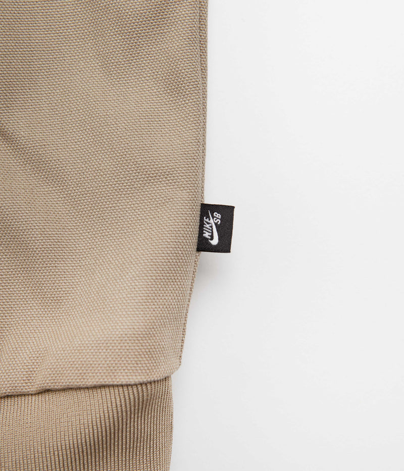 Nike SB x Jarritos Full Zip Hooded Jacket in Khaki and Malachite / Malachite