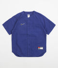 Nike SB x MLB Baseball Jersey in Deep Royal Blue and White