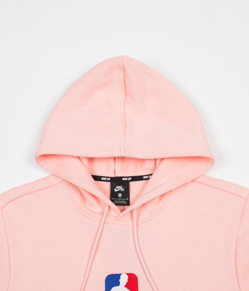 Nike SB x NBA Icon Hoodie in Storm Pink