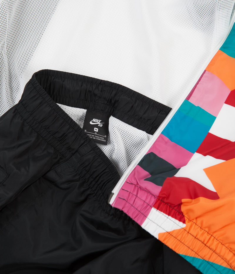 Nike SB x Parra 'Japan Federation Kit' Tracksuit in Black and White / White
