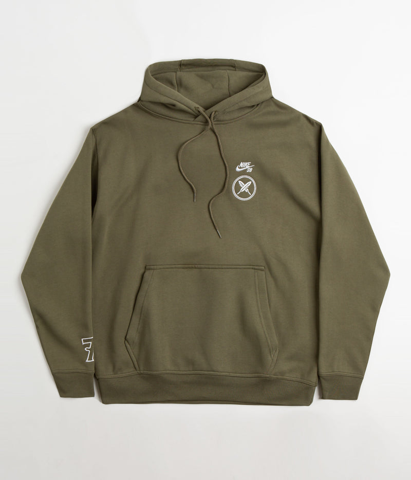 Nike SB x Yuto Horigome Hoodie in Medium Olive