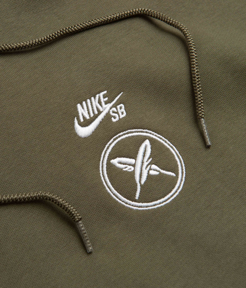 Nike SB x Yuto Horigome Hoodie in Medium Olive