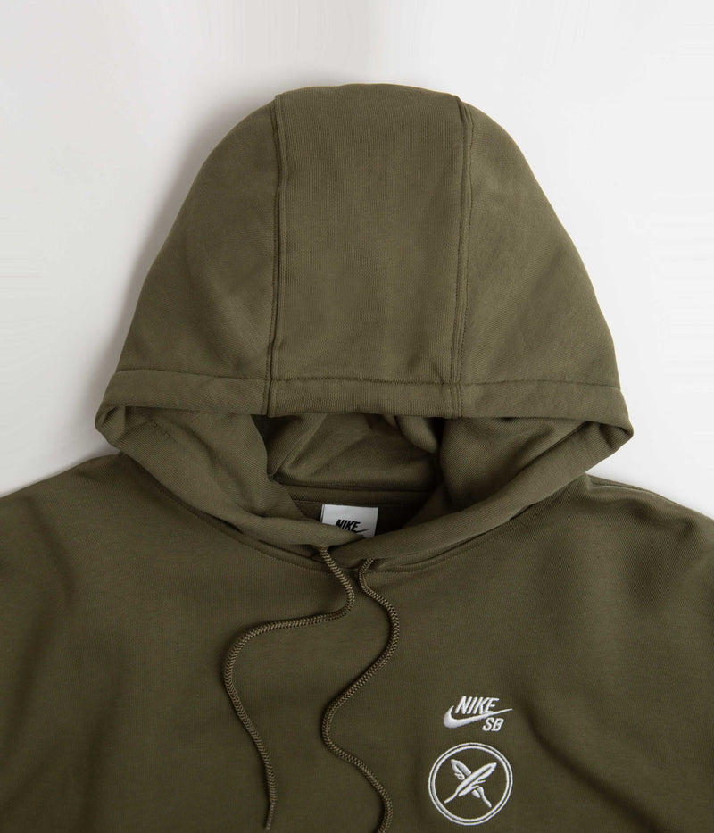 Nike SB x Yuto Horigome Hoodie in Medium Olive