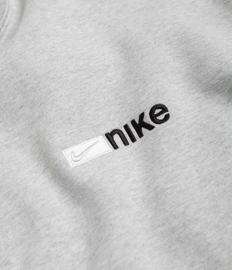Nike SB Y2K 1/2 Zip Sweatshirt in Grey Heather
