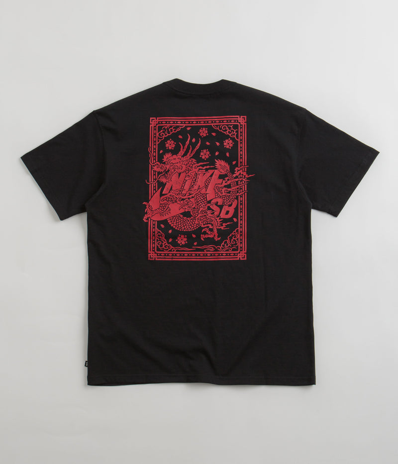 Nike SB Year of the Dragon T-Shirt in Black