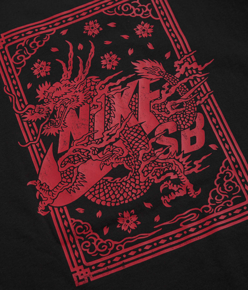 Nike SB Year of the Dragon T-Shirt in Black