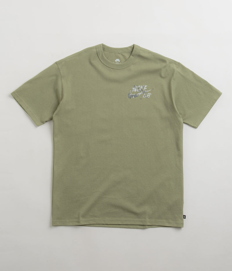 Nike SB Yuto T-Shirt in Oil Green