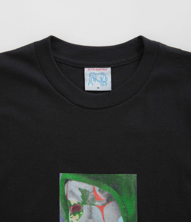 Sci-Fi Fantasy Alessi T-Shirt in Black