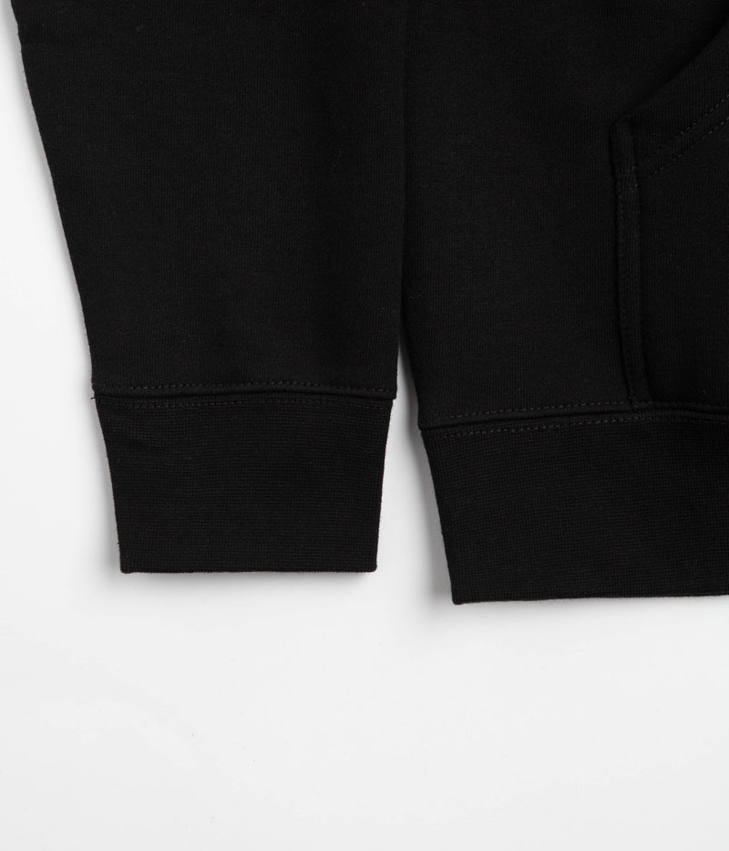 Sci-Fi Fantasy Biker Studded Hoodie in Black