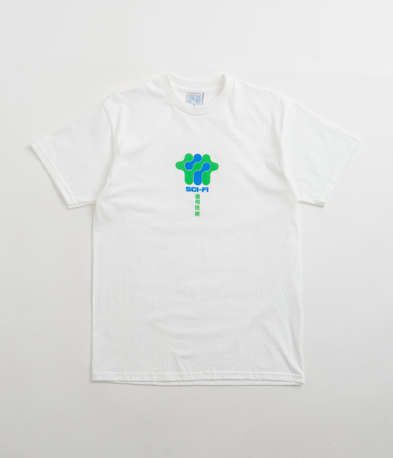 Sci-Fi Fantasy Business Mode T-Shirt in White