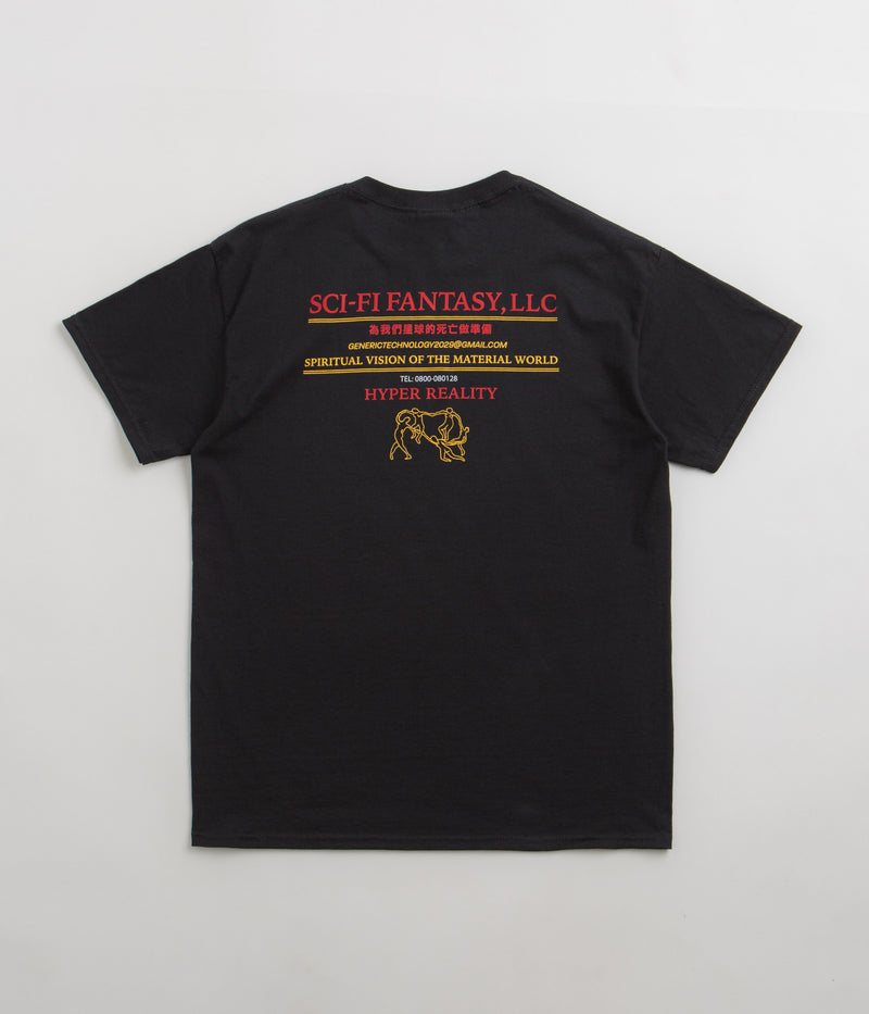 Sci-Fi Fantasy Dance T-Shirt in Black