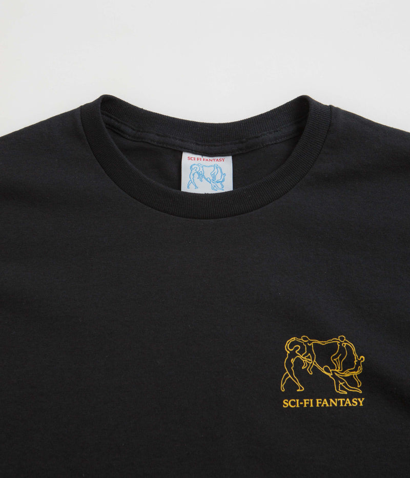 Sci-Fi Fantasy Dance T-Shirt in Black