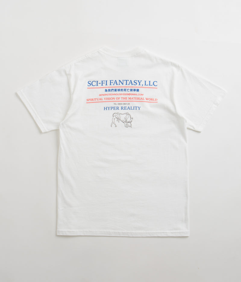Sci-Fi Fantasy Dance T-Shirt in White