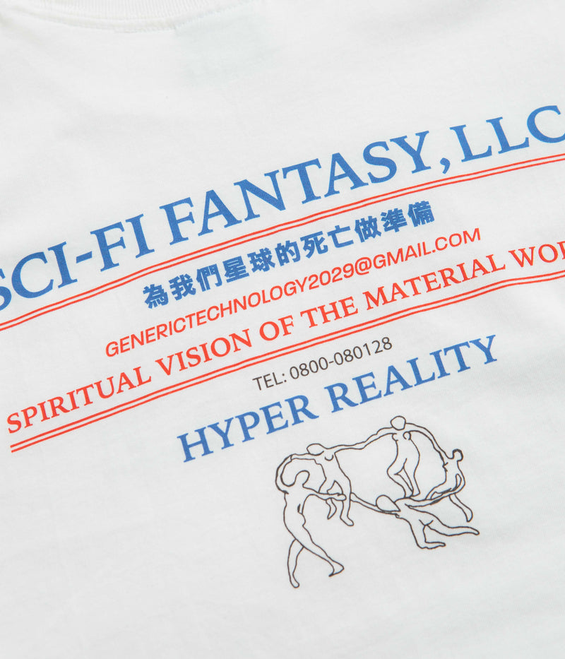 Sci-Fi Fantasy Dance T-Shirt in White