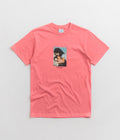 Sci-Fi Fantasy Eternal Recurrence T-Shirt in Coral