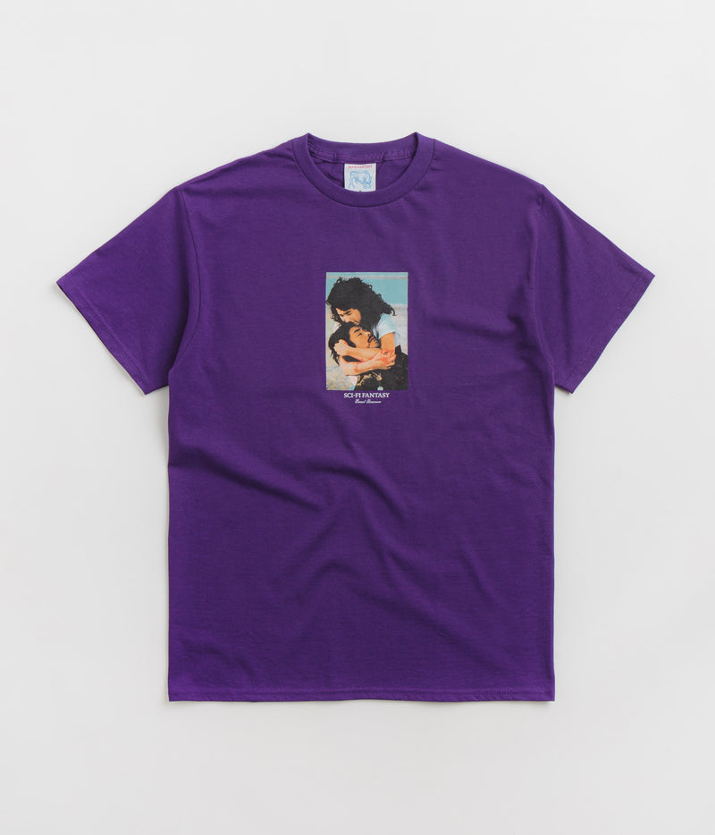 Sci-Fi Fantasy Eternal Recurrence T-Shirt in Sport Purple